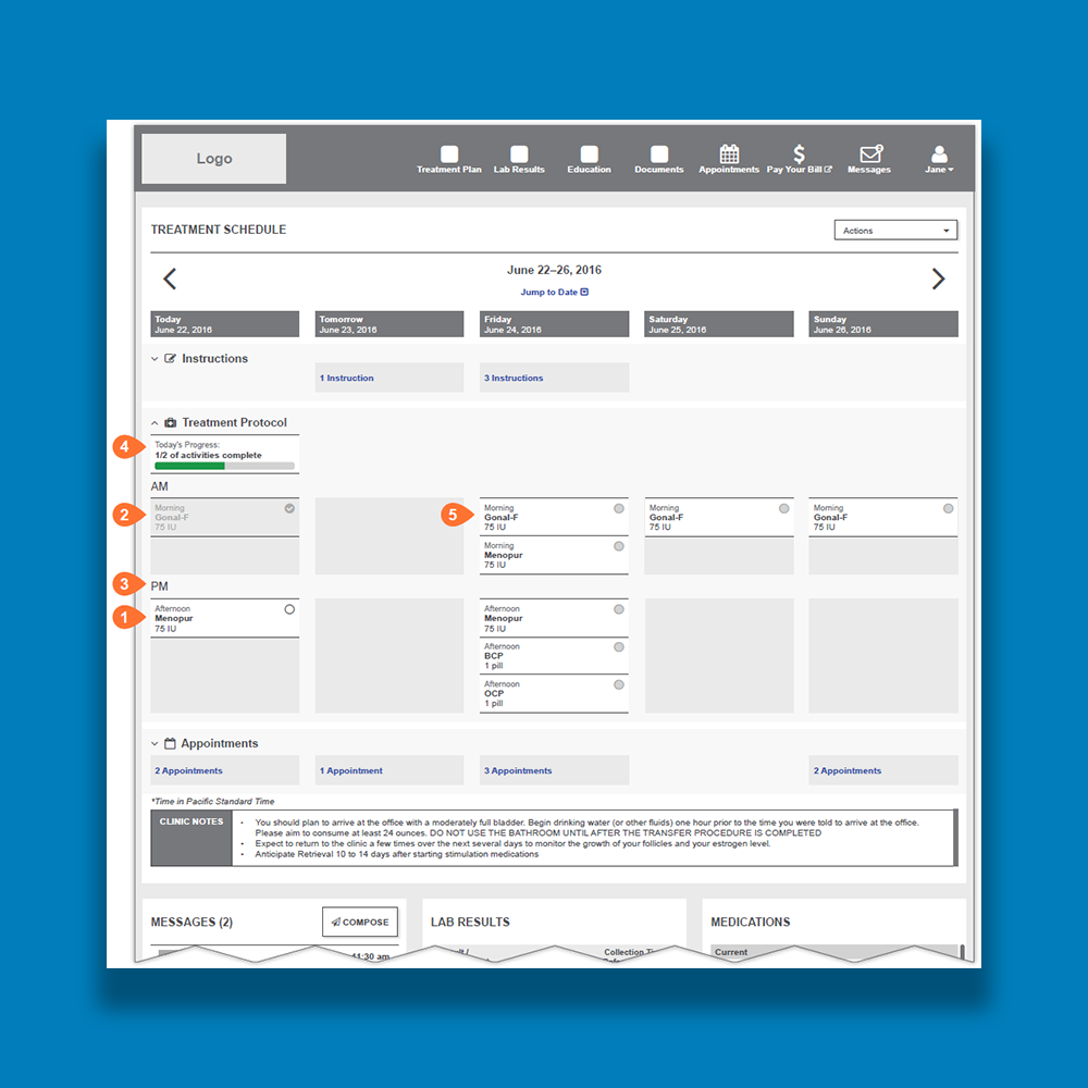 Patient Portal Schedule (v1)